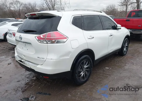 2015 Nissan Rogue Sl из США, поврежденный, VIN 5N1AT2MV4FC852223